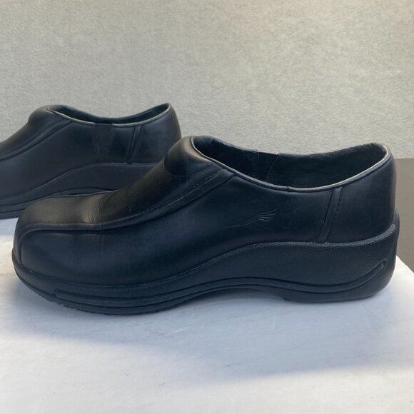 Dansko Womens Size 40 Shoes Loafer Slip On Flat Bicycle Toes Black,Comfort - Picture 10 of 14